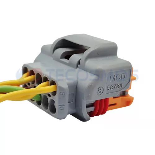 Waterproof Wire Connector Cable Harness Car Enclosure Connector for Mercedes Benz 8Pin Female 98788-1208 - image 2